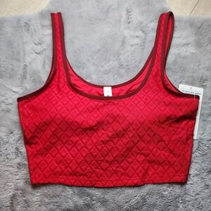 Lululemon Textured Mesh Tennis Tank Top XL